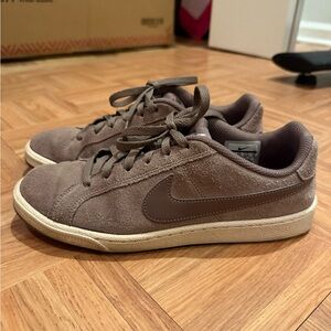 Nike Purple/ Brown Suede Sneakers